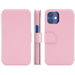 Wallet Case Solo 502 till iPhone 12 mini Rosa