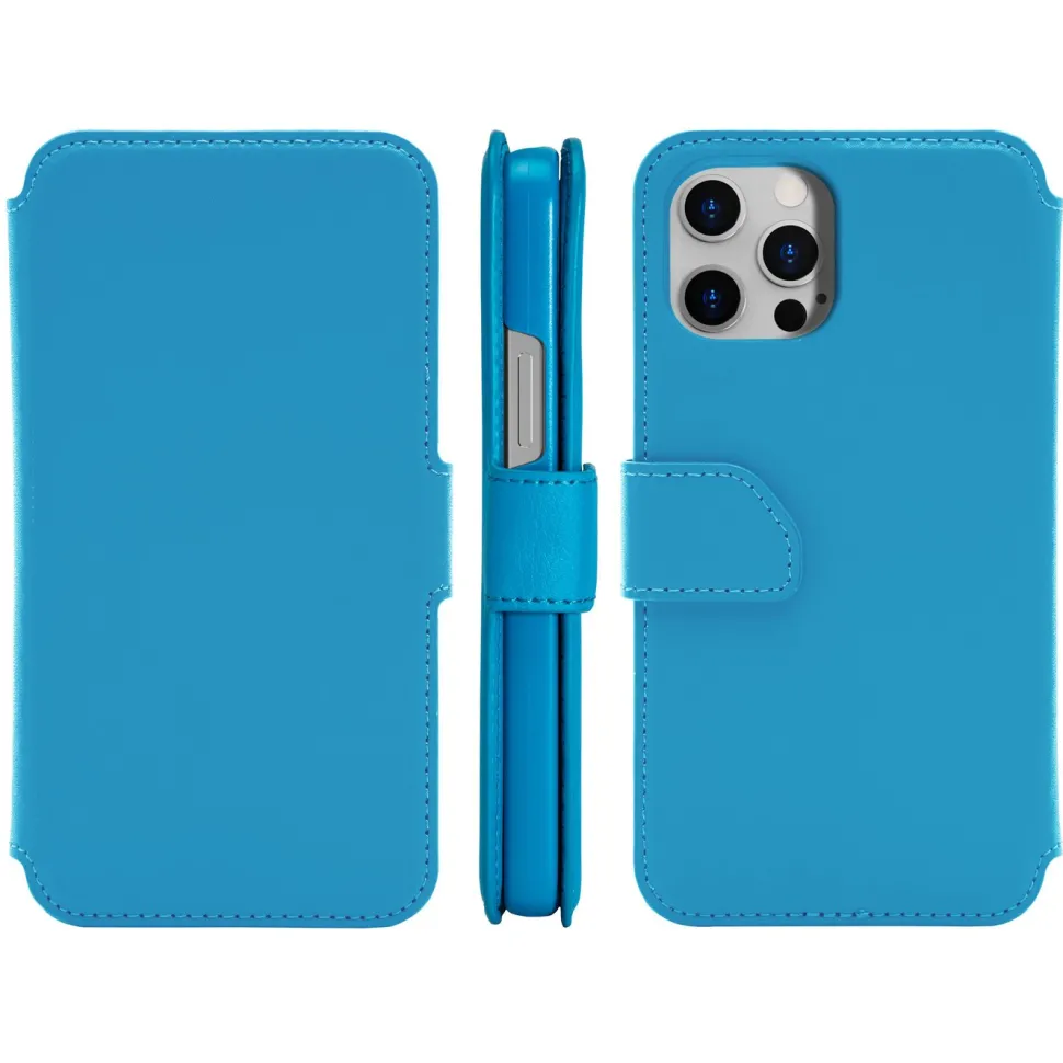 Wallet Case Solo 503 till iPhone 12 och 12 Pro Blå