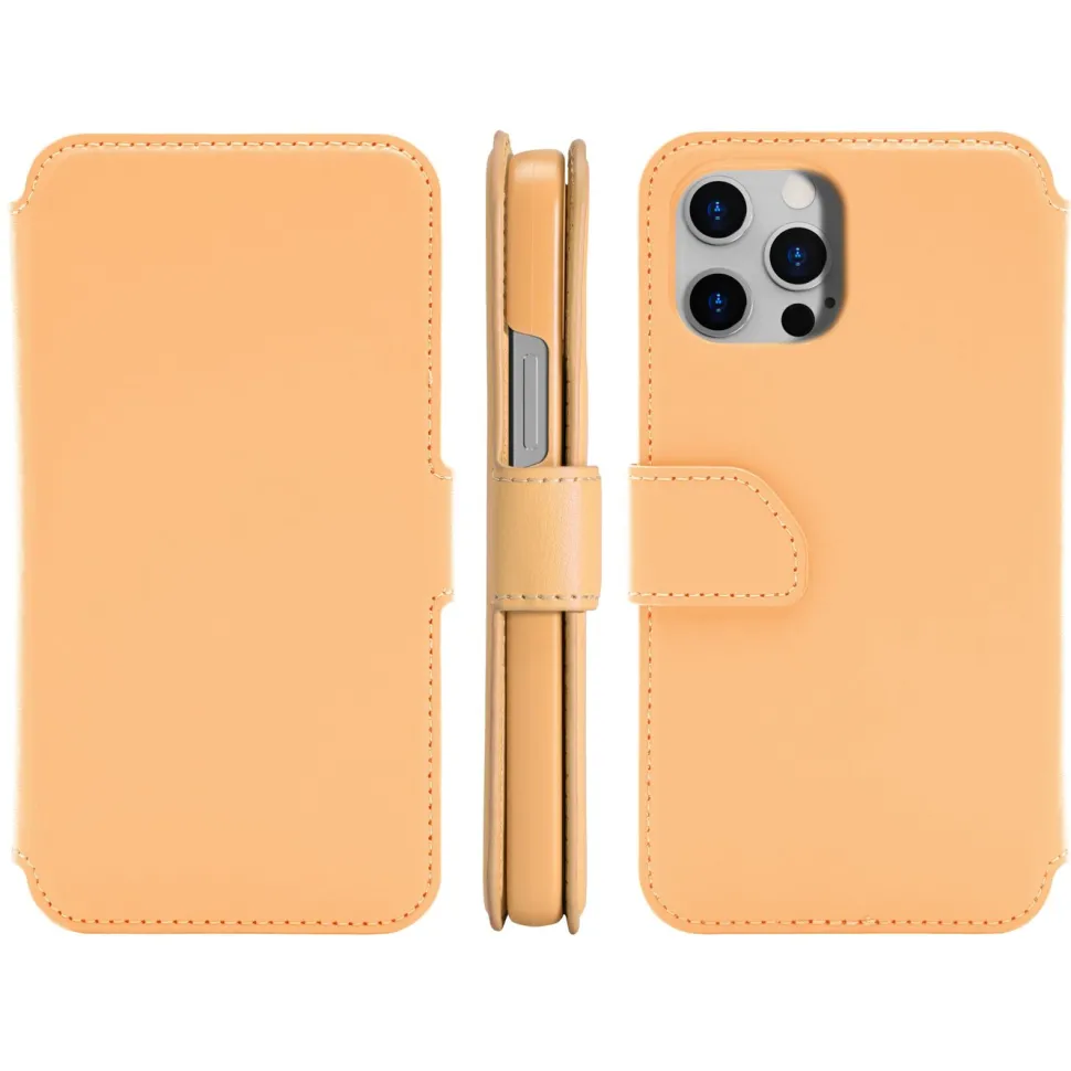 Wallet Case Solo 503 till iPhone 12 och 12 Pro Orange