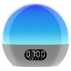 WiiM Wake-up light med väckarklocka