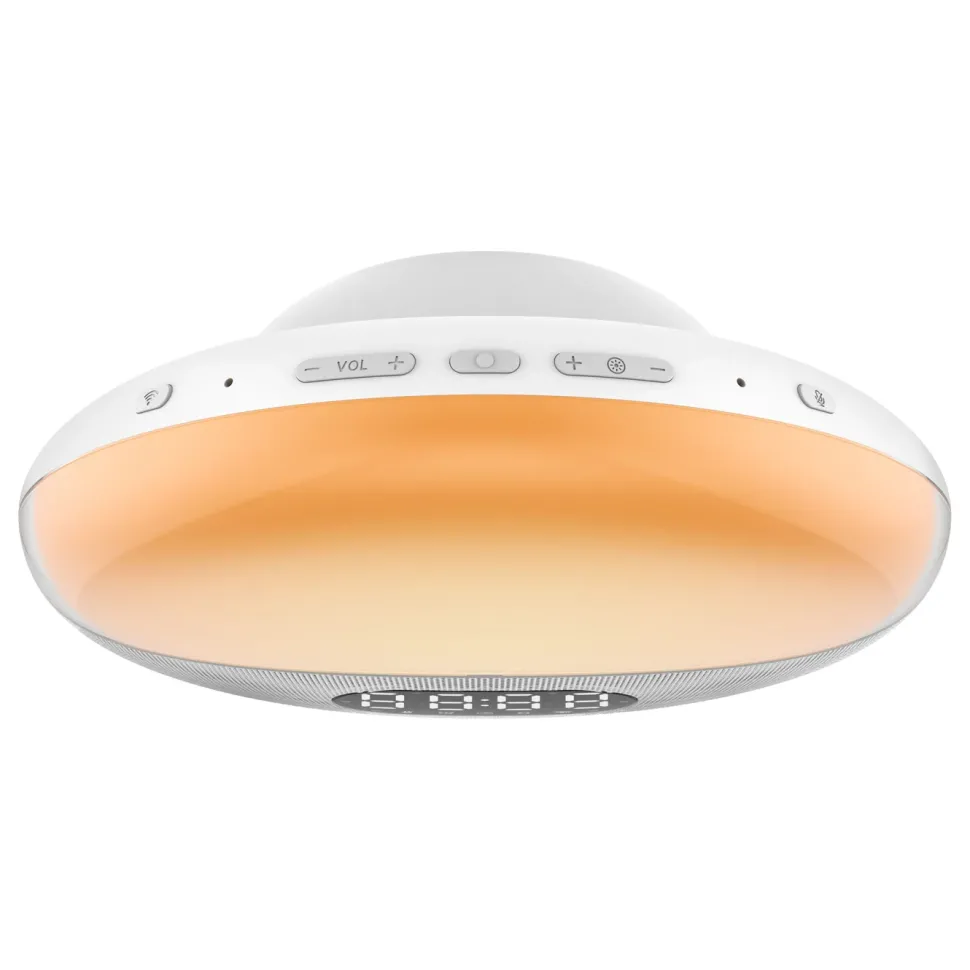 WiiM Wake-up light med väckarklocka