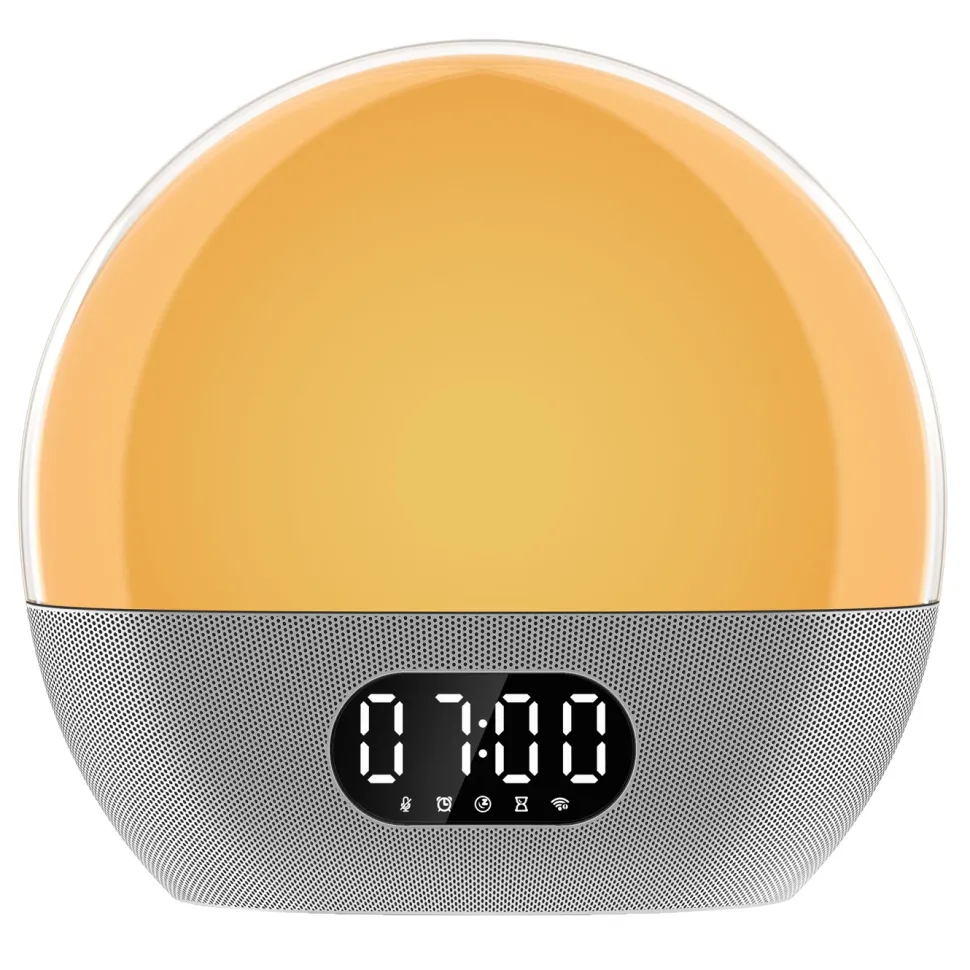 WiiM Wake-up light med väckarklocka