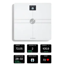 Withings Body Comp Personvåg med wifi Vit