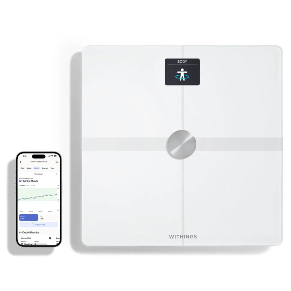 Withings Body Smart Personvåg med wifi Vit