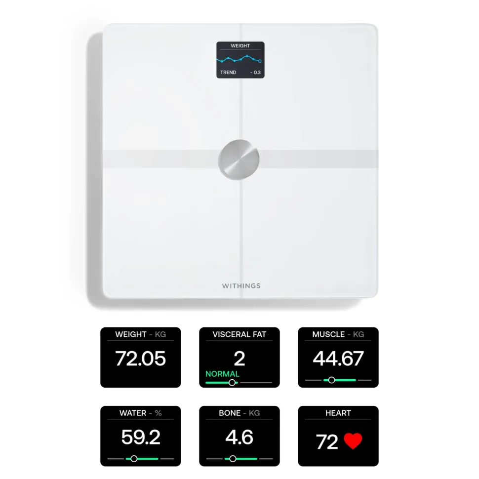 Withings Body Smart Personvåg med wifi Vit