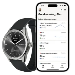 Withings Scanwatch 2 Smartklocka med klassisk urtavla 42 mm
