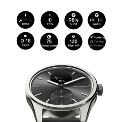 Withings Scanwatch 2 Smartklocka med klassisk urtavla 42 mm