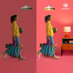 WiZ Amber Filament A60 Smart LED-lampa E27 640 lm