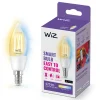 WiZ Clear Filament-kronljus C35 Smart LED-lampa E14 470 lm