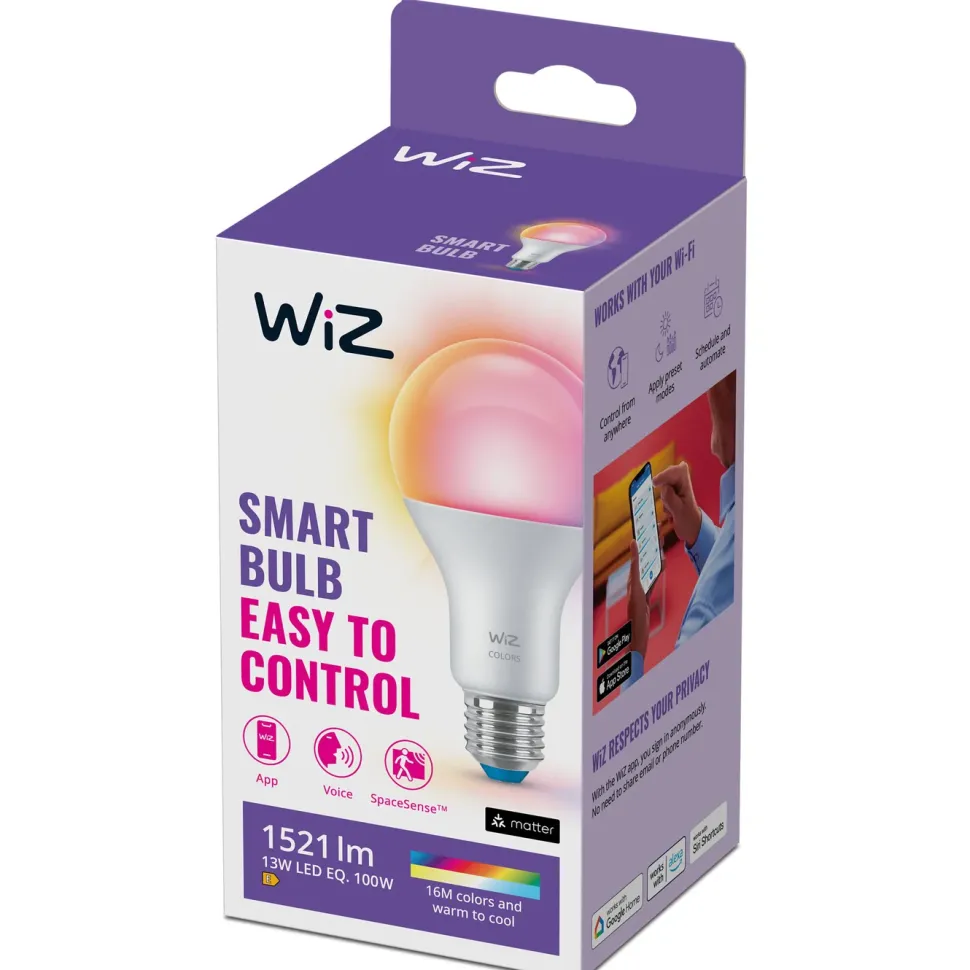WiZ Color A67 Smart LED-lampa E27 1521 lm