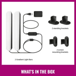 WiZ Gradient Light Bars RGBIC 2-pack