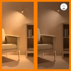 WiZ GU10 Smart LED-lampa 345 lm 2-pack
