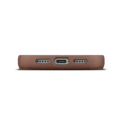 WOOLNUT Läderfodral för iPhone 17 Pro Cognac