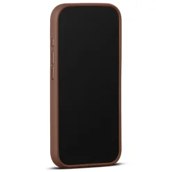 WOOLNUT Läderfodral för iPhone 17 Pro Cognac