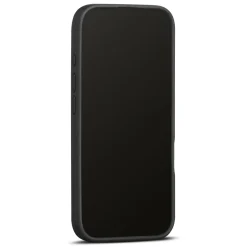 WOOLNUT Läderfodral för iPhone 16 Pro Svart