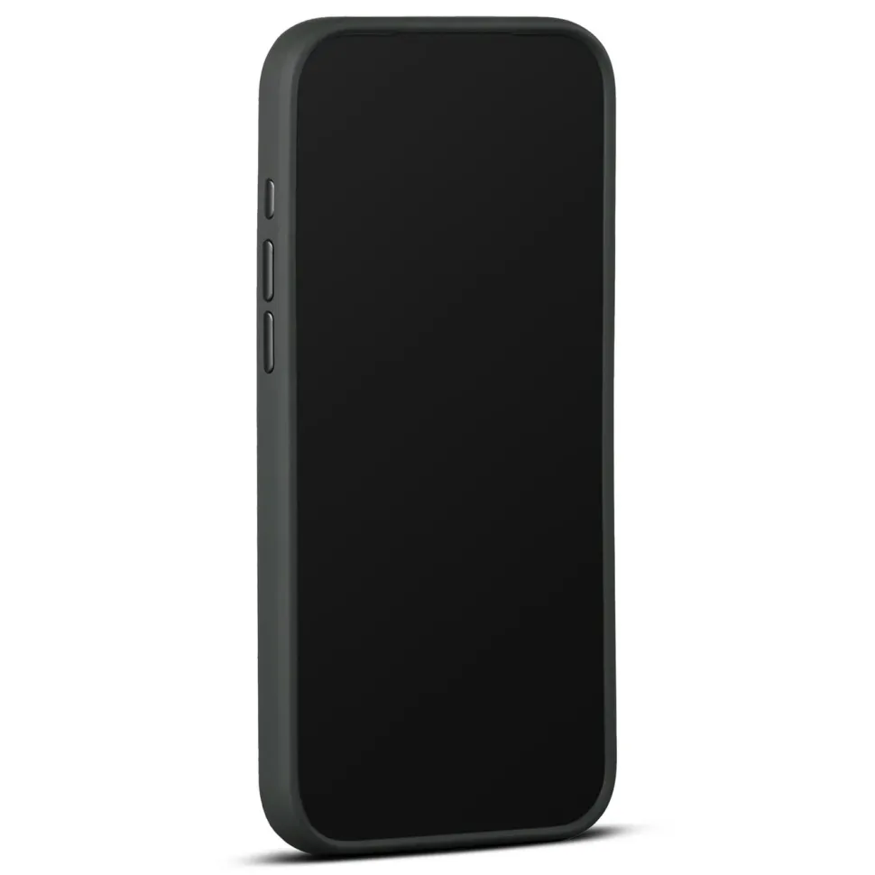 WOOLNUT Läderfodral för iPhone 17 Pro Max Svart