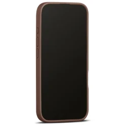 WOOLNUT Läderfodral för iPhone 16 Pro Cognac
