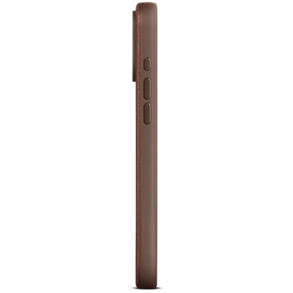 WOOLNUT Läderfodral för iPhone 16 Pro Max Cognac
