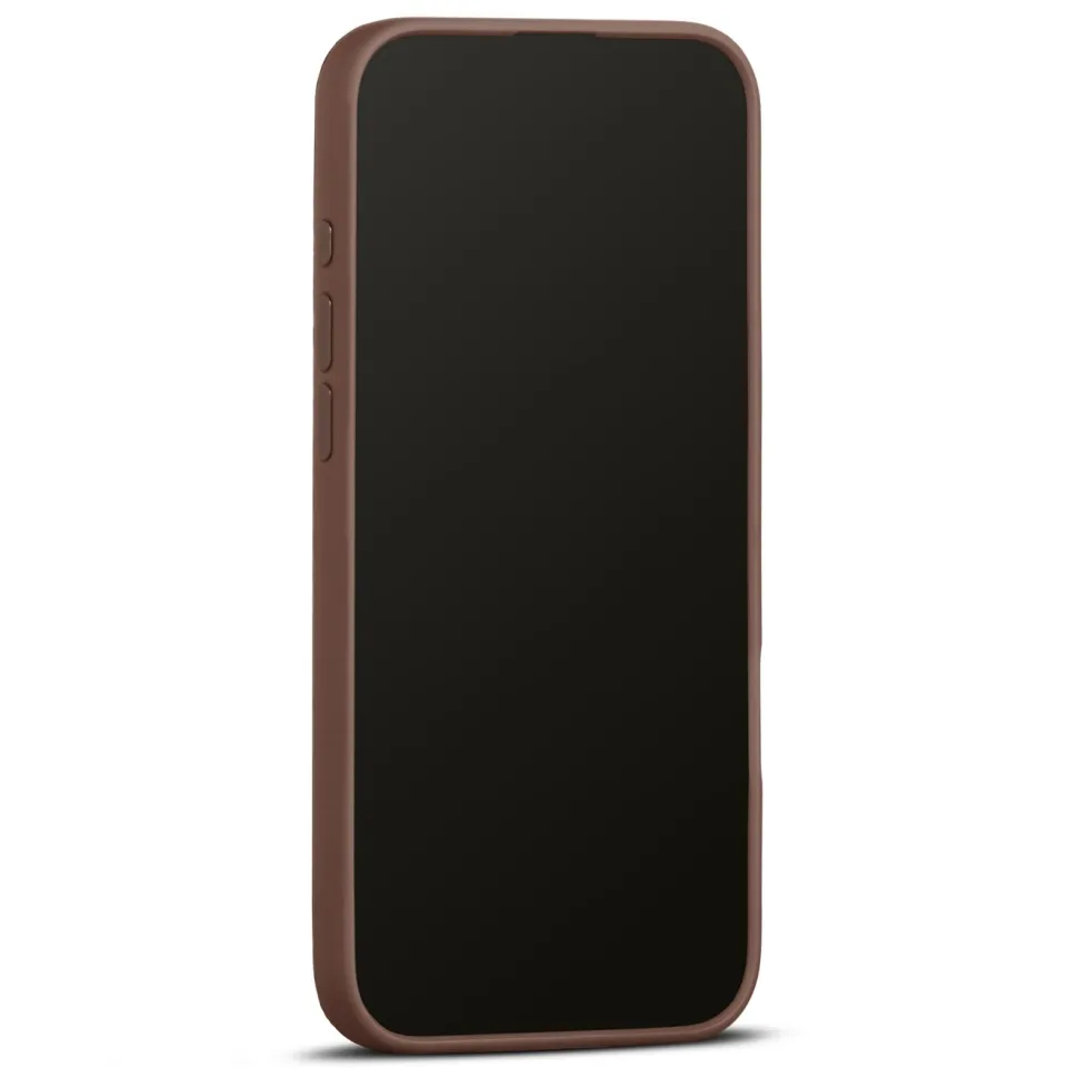 WOOLNUT Läderfodral för iPhone 16 Pro Max Cognac