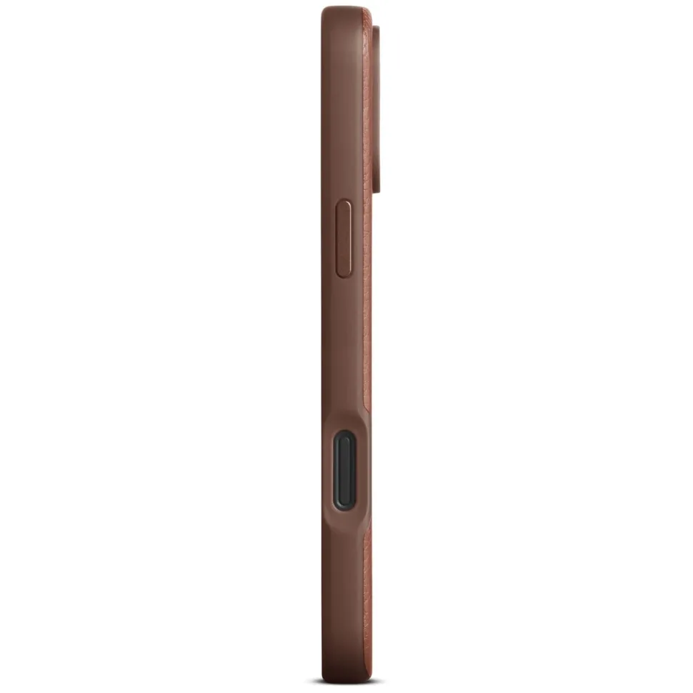 WOOLNUT Läderfodral för iPhone 16 Pro Max Cognac