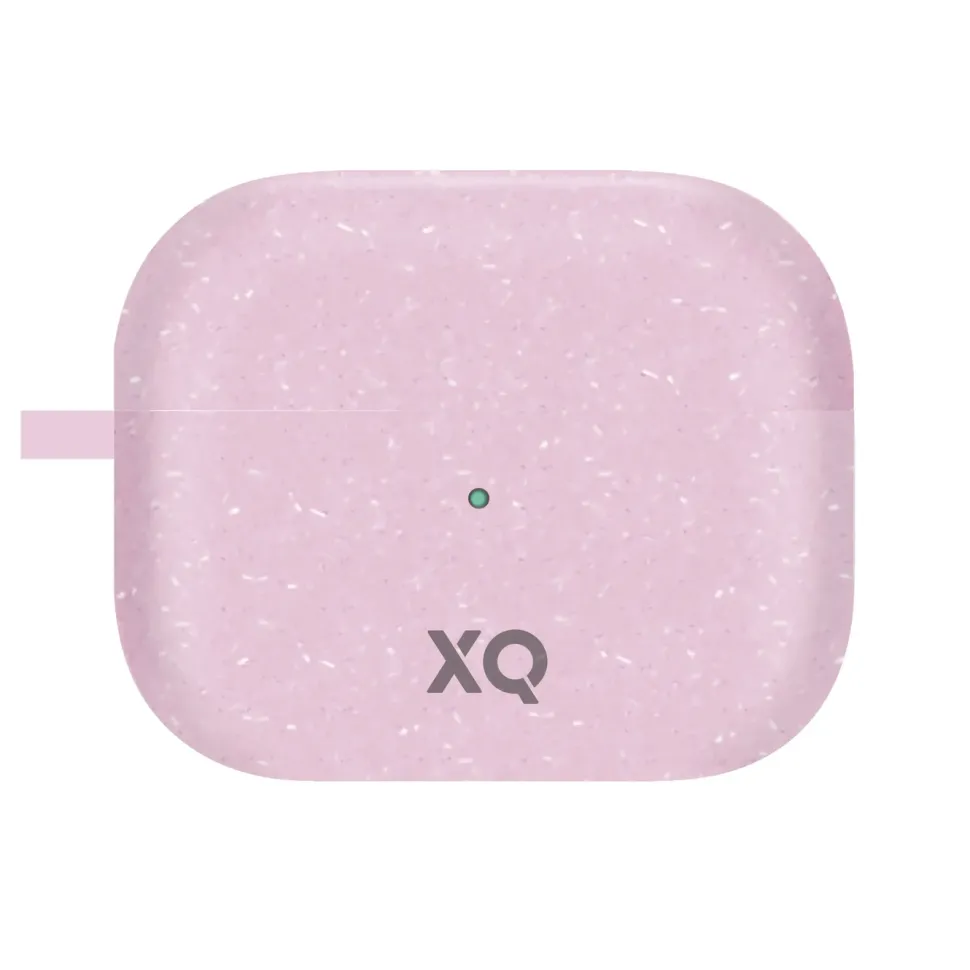 Xqisit Komposterbart fodral för AirPods Pro (Gen 1, 2019) Rosa