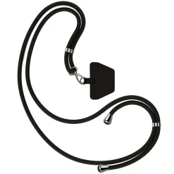 Xqisit Phone Strap Universal mobilrem för mobilskal Svart
