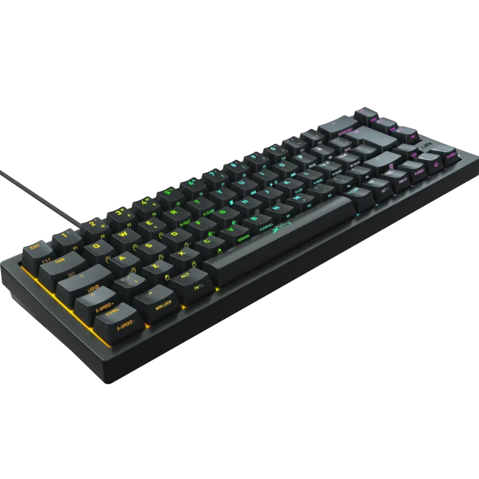 Xtrfy K5 Compact RGB Svart