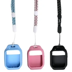 ZTE Klockskydd med halsrem för Watch K2 och K2 Pro Svart